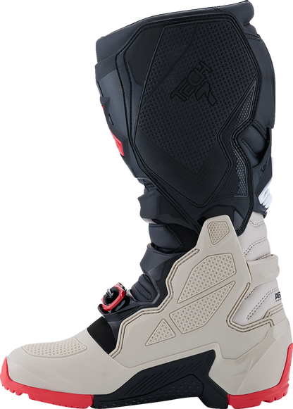 ALPINESTARS Tech 7 Enduro Boots - Black/Light Gray/Bright Red - US 9 2010426-1903-9