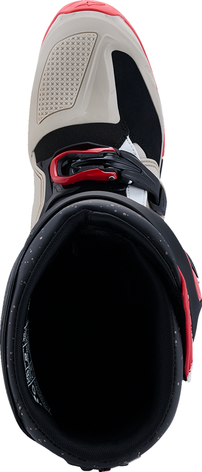 ALPINESTARS Tech 7 Enduro Boots - Black/Light Gray/Bright Red - US 12 2010426-1903-12