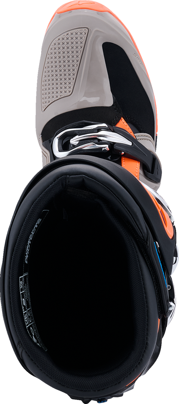 ALPINESTARS Tech 7 Enduro Boots - Black/Light Gray/Bright Red - US 6 2010426-1562-6