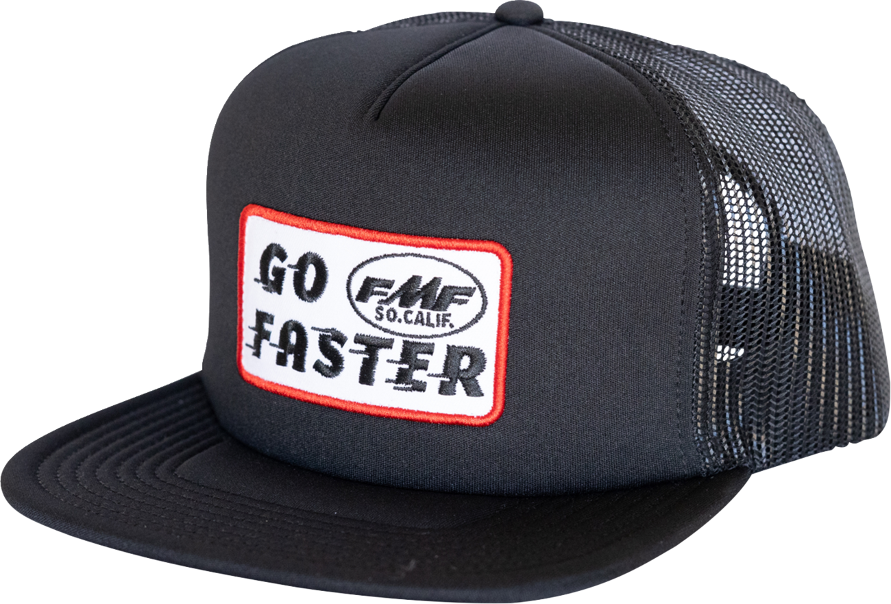 FMF Go Faster Hat - Black FA25196902BLK