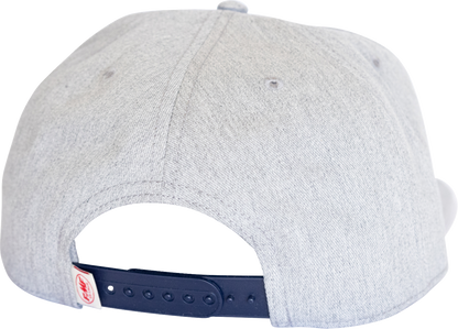 FMF Retro Racer Hat - Heather Gray FA25196910HGR