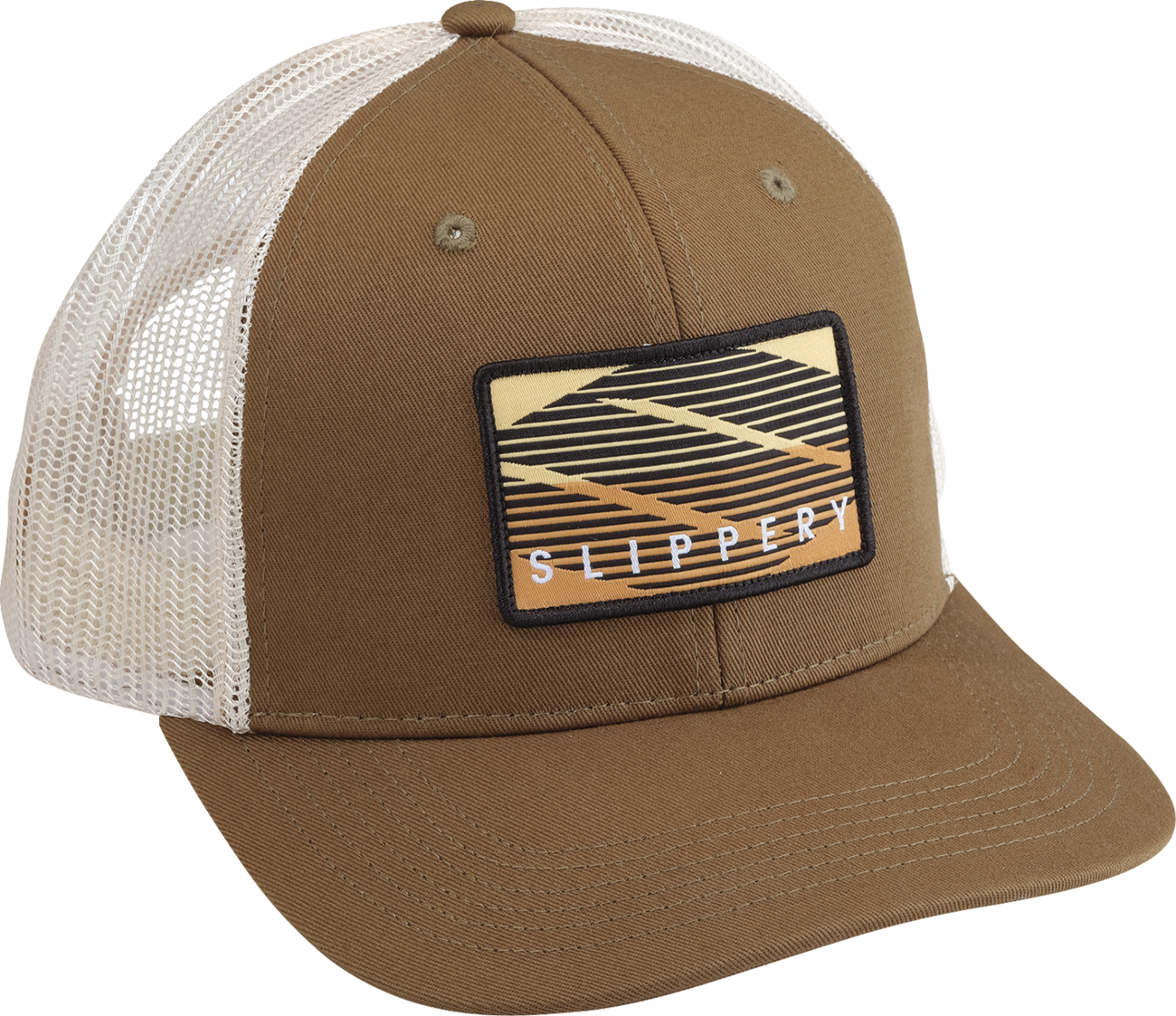SLIPPERY Vintage Hat - Chocolate/Birch 2501-4499