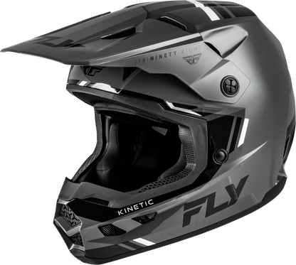 Kinetic Verdict Helmet Grey/Black/White Xl