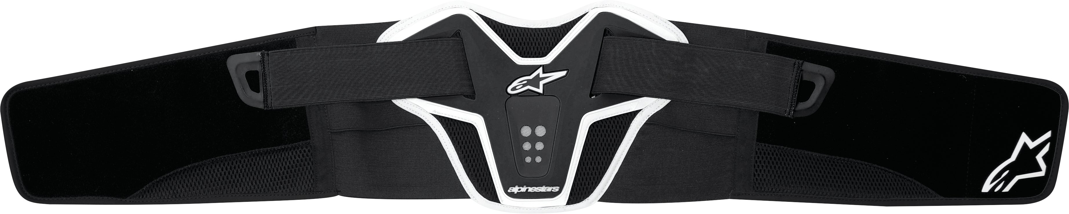 Saturn Kidney Belt Black/White