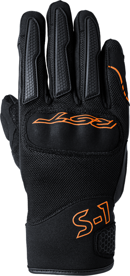 S1 Mesh Ce Glove Black/Neon Orange 2xl