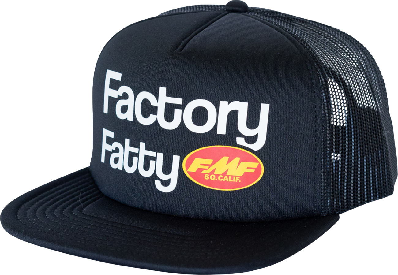 FMF Fatty Trucker Hat - Black HO25196905BLK