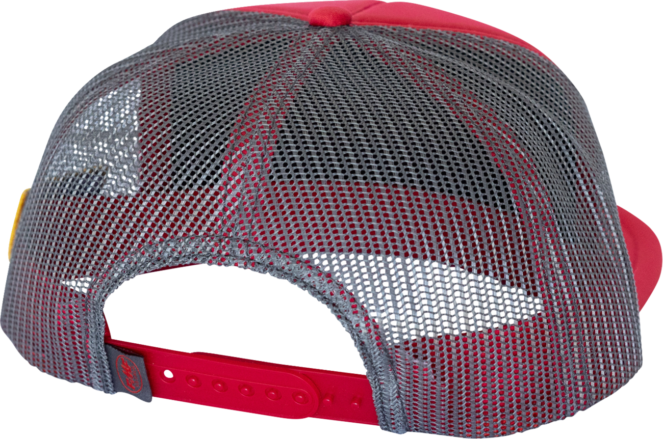 FMF Pony Power Trucker Hat - Red HO25196902RED