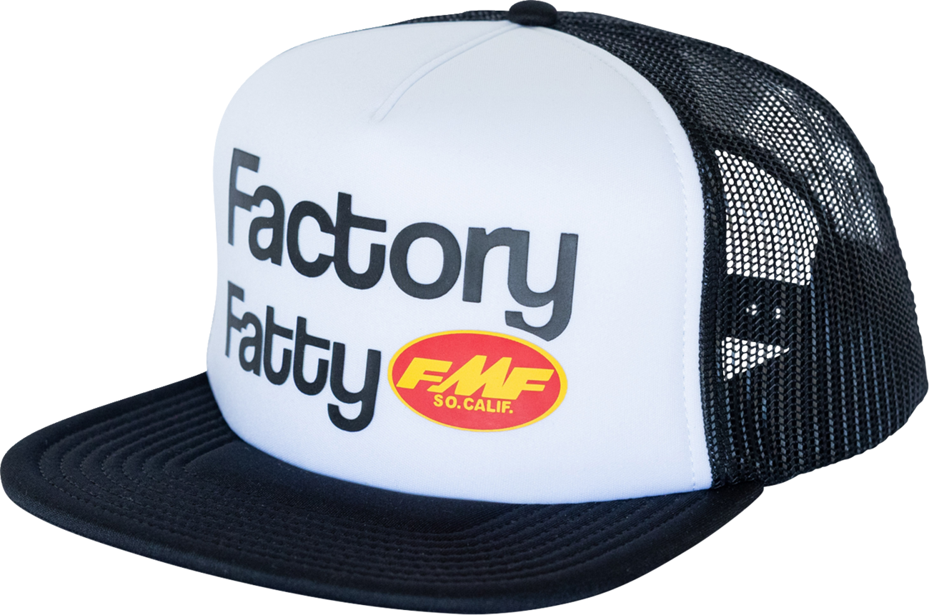 FMF Fatty Trucker Hat - White HO25196905WHT