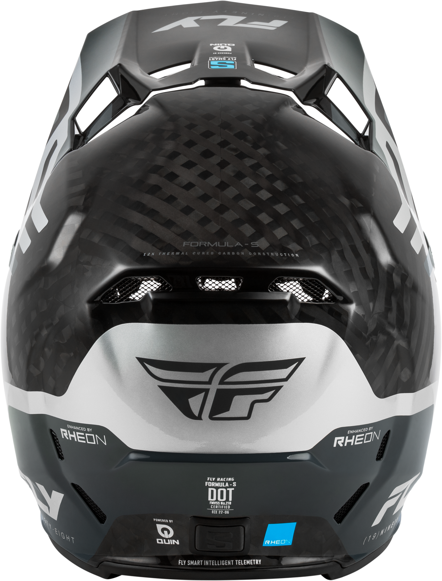 Yth Formula S Carbon Byte Hlmt Black Carbon/Grey/Silver Yl