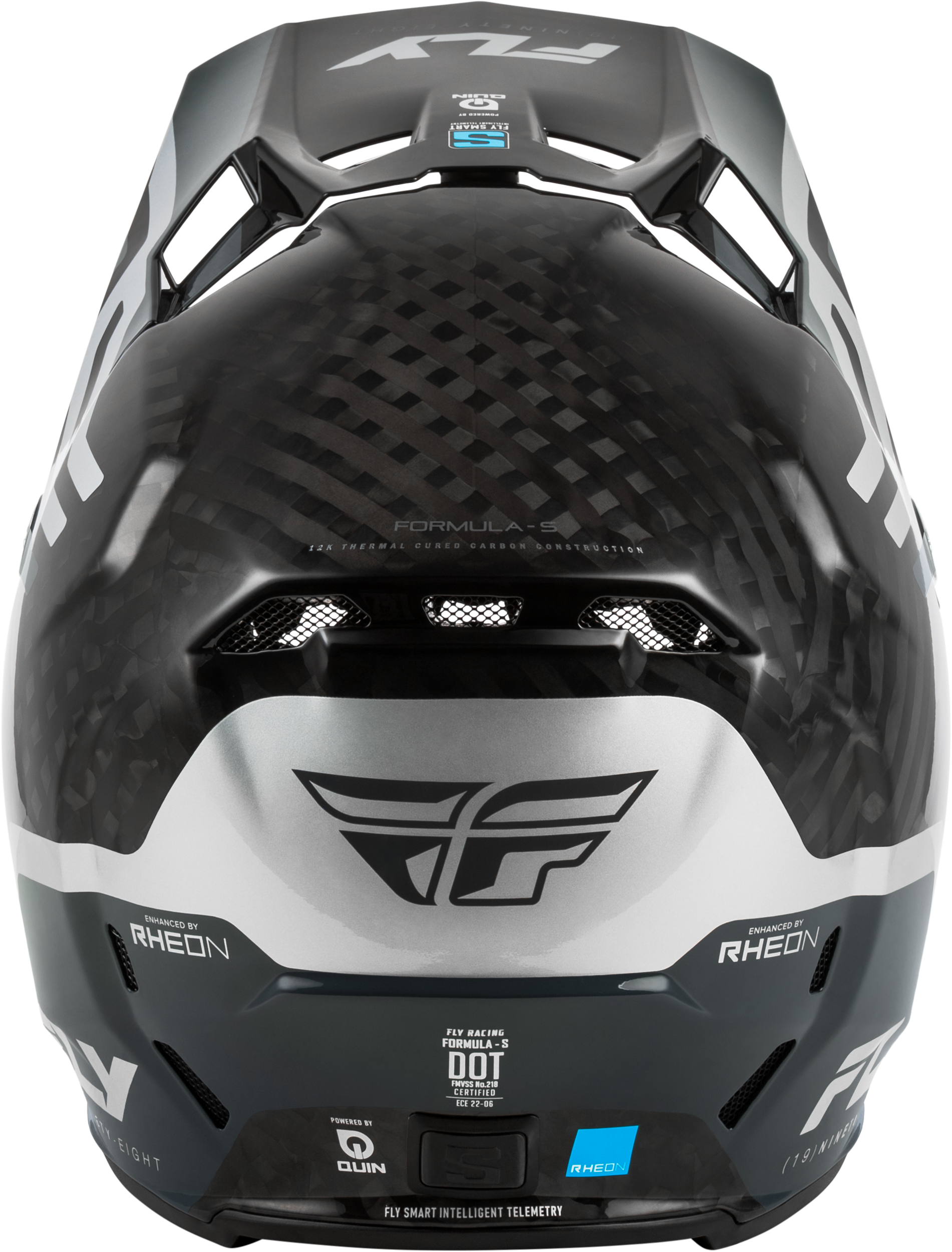 Yth Formula S Carbon Byte Hlmt Black Carbon/Grey/Silver Yl