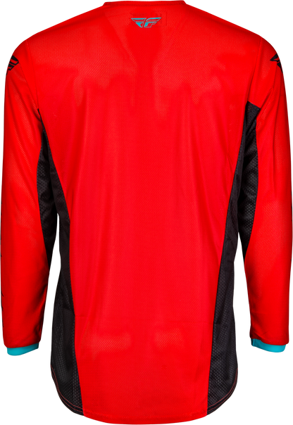 Kinetic Mesh Rave Jersey Red/Black/Mint Lg