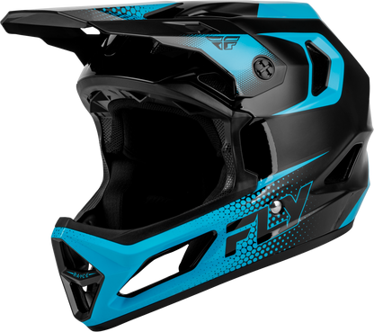Yth Rayce Sonar Bicycle Hlmt Black/Electric Blue Ym