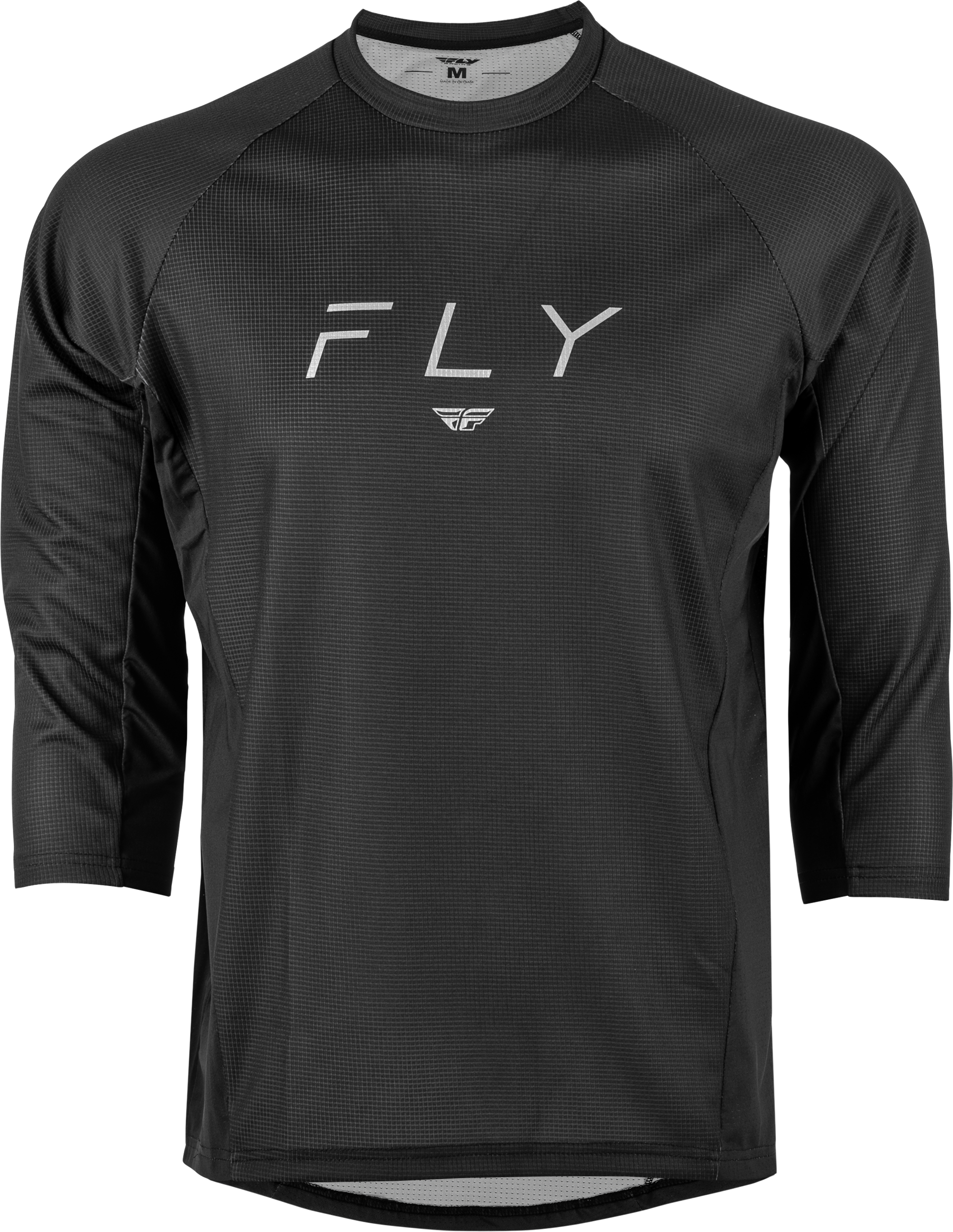 Ripa 3/4 Sleeve Jersey Black/Grey Xl