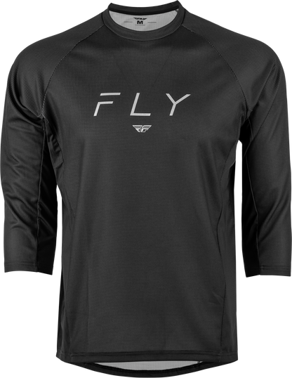 Ripa 3/4 Sleeve Jersey Black/Grey 2x