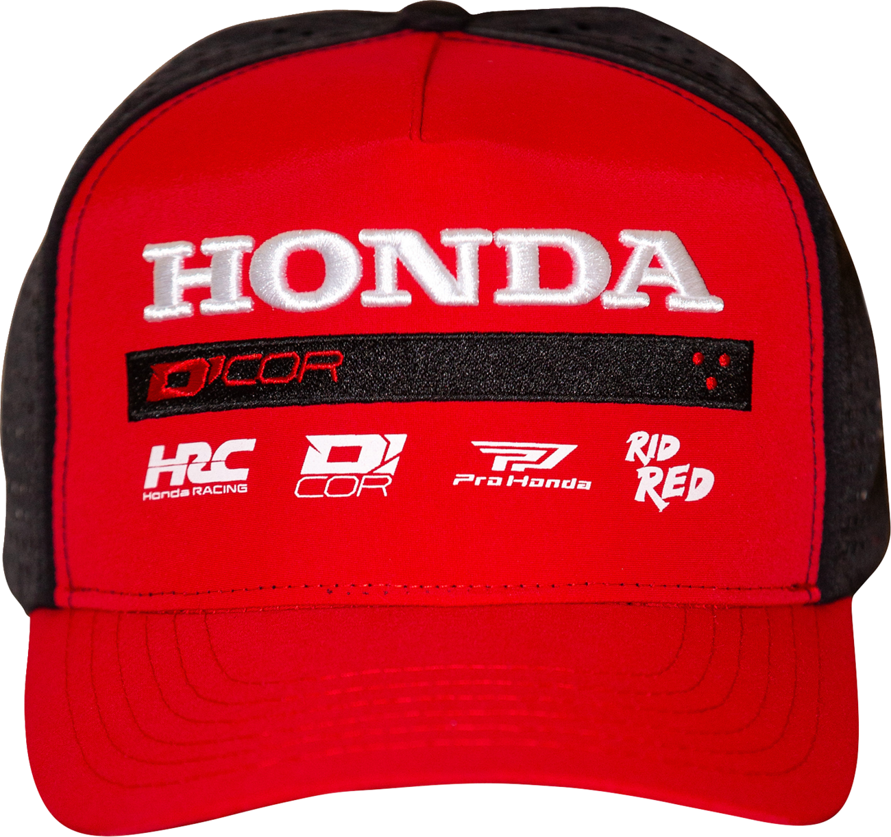 D'COR VISUALS Honda Factory2 Hat - Red 70-158-1