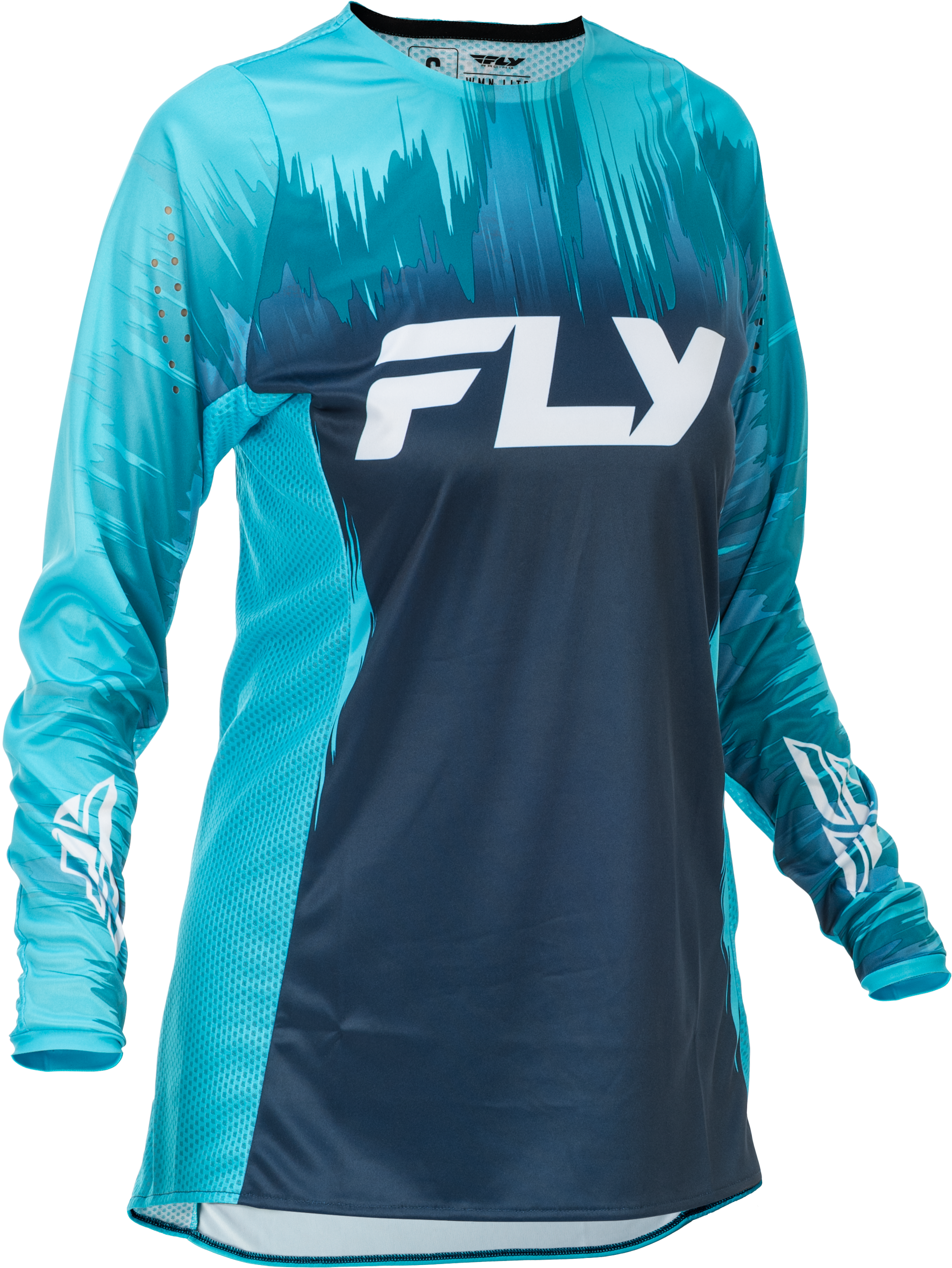 Women's Lite Jersey Aqua/Navy/White Xl
