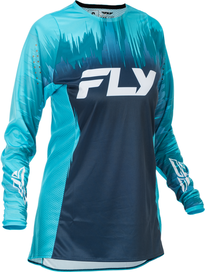 Women's Lite Jersey Aqua/Navy/White Xl
