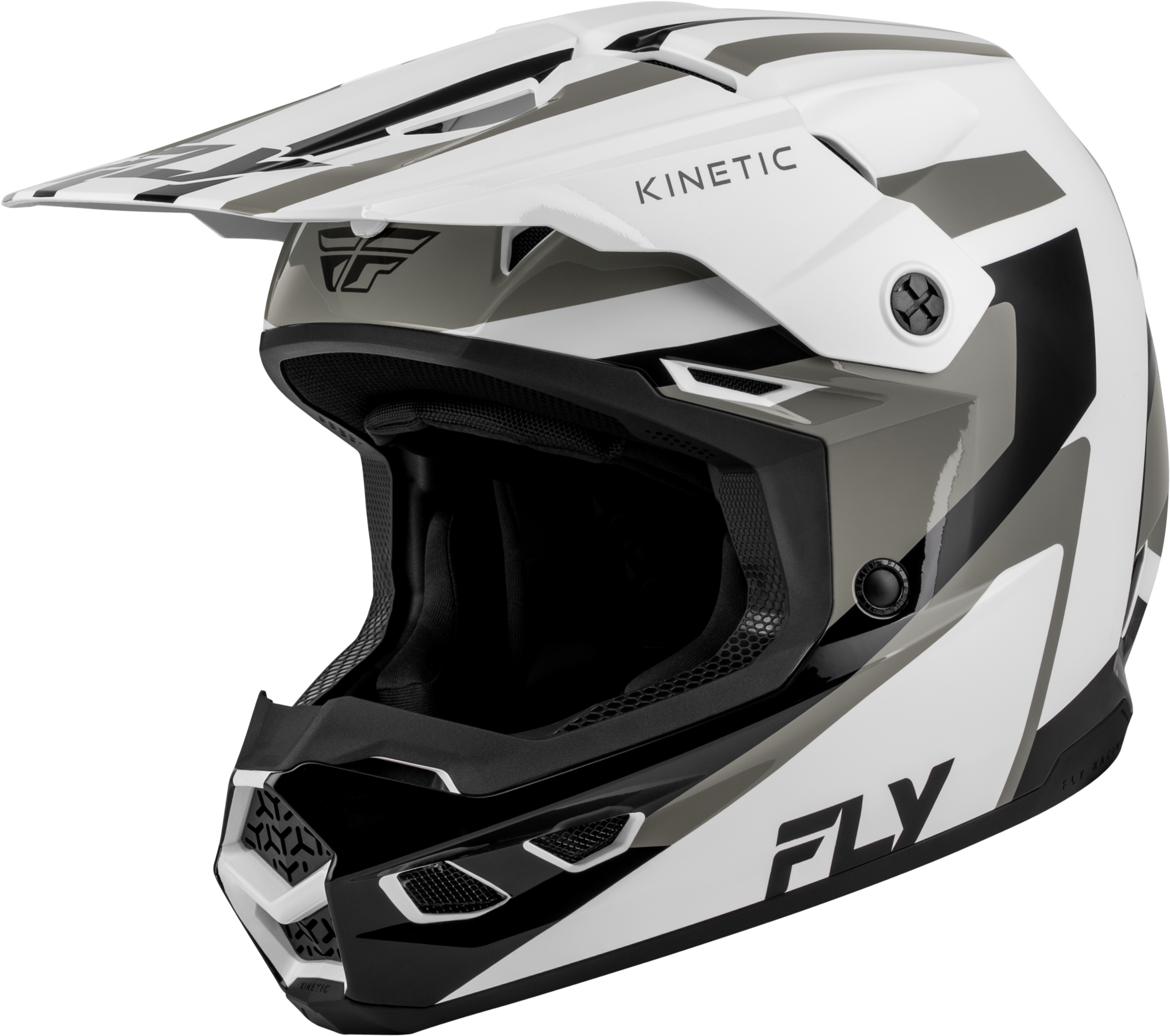 Kinetic Sync Helmet White/Black/Grey 2x