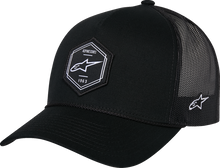 ALPINESTARS Hexeon Trucker Hat - Black/Black 1216-81100-1010-OS