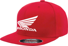 FACTORY EFFEX Honda Big Wing Hat - Red - Small/Medium 29-86310