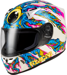 Revolt Space Creep Helmet Light Blue/White/Pink Sm