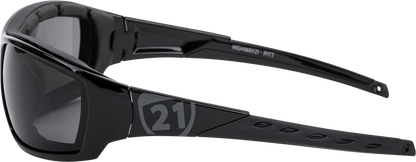 Pitt Hybrid Goggle Black
