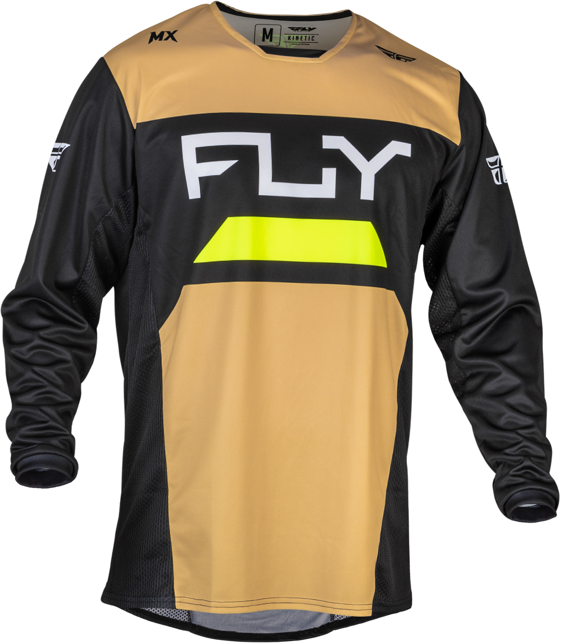 Kinetic Reload Jersey Khaki/Black/Hi Vis Xl