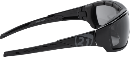 Pitt Hybrid Goggle Black