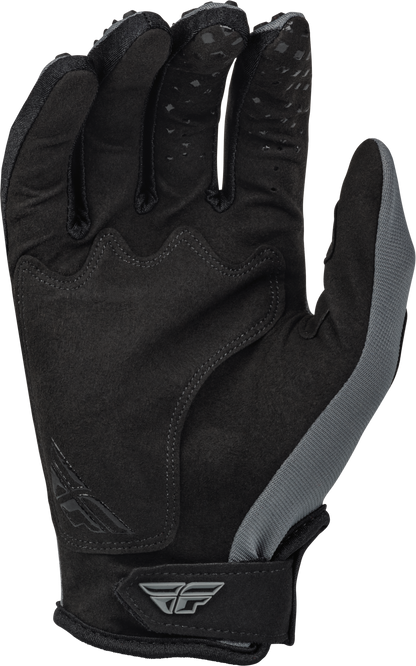 Youth Kinetic Gloves Dark Grey/Black Ys