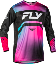 Rayce Bicycle Jersey Fuschia/Black/Teal 2x