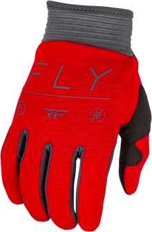 Youth F 16 Gloves Red/Charcoal/White Y3xs