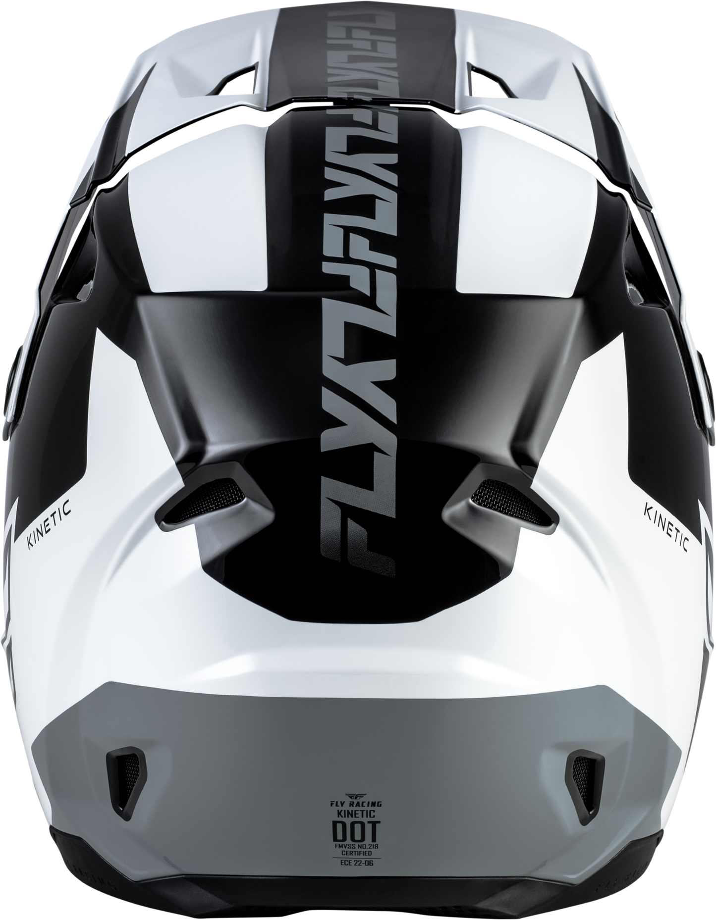 Kinetic Crest Helmet Black/White/Grey Md
