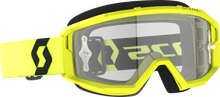 Primal Goggle Yellow/Black Clear Works