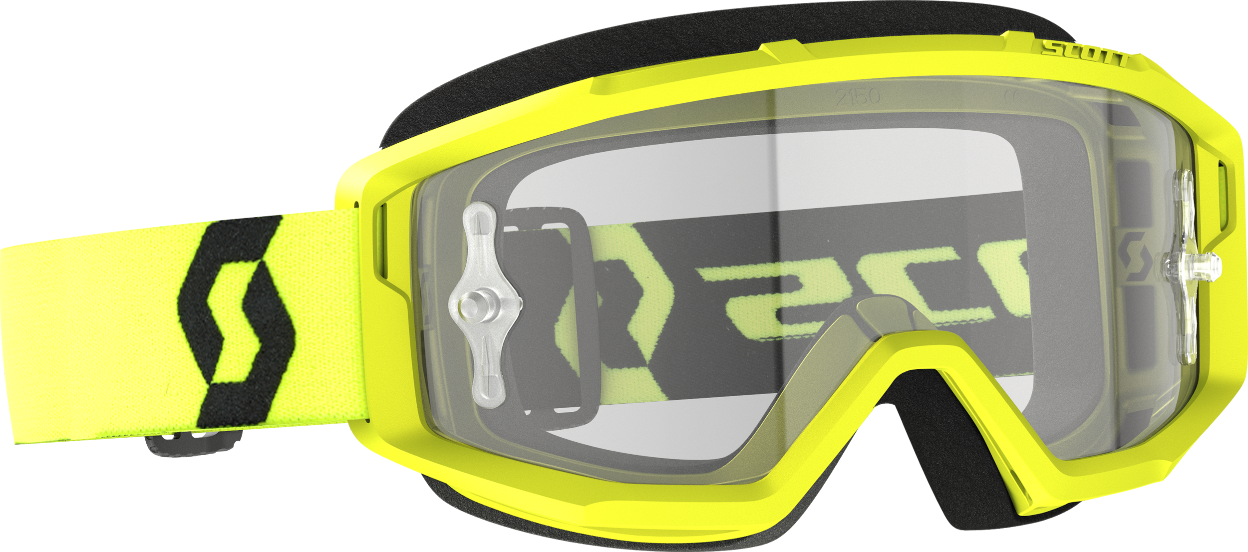 Primal Goggle Yellow/Black Clear Works