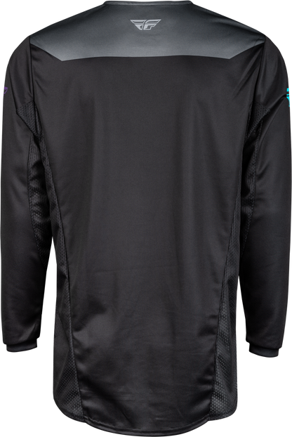 Kinetic Reload Jersey Charcoal/Black/Blue Iridium Lg