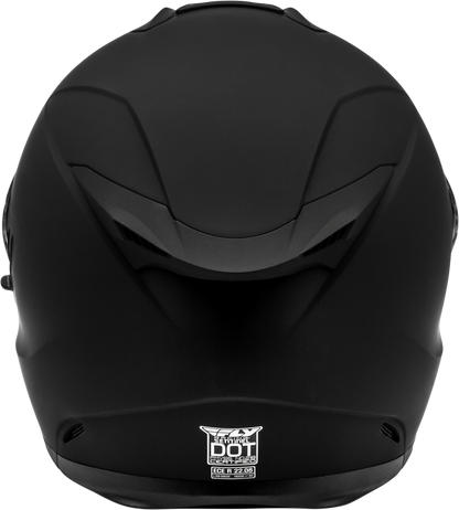 Sentinel Solid Helmet Matte Black Xl