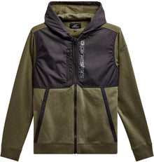 Aligned Hoodie Military/Black Md
