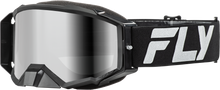 Zone Elite Goggle Black/Silver W/ Silver Mirror/Smoke Lens