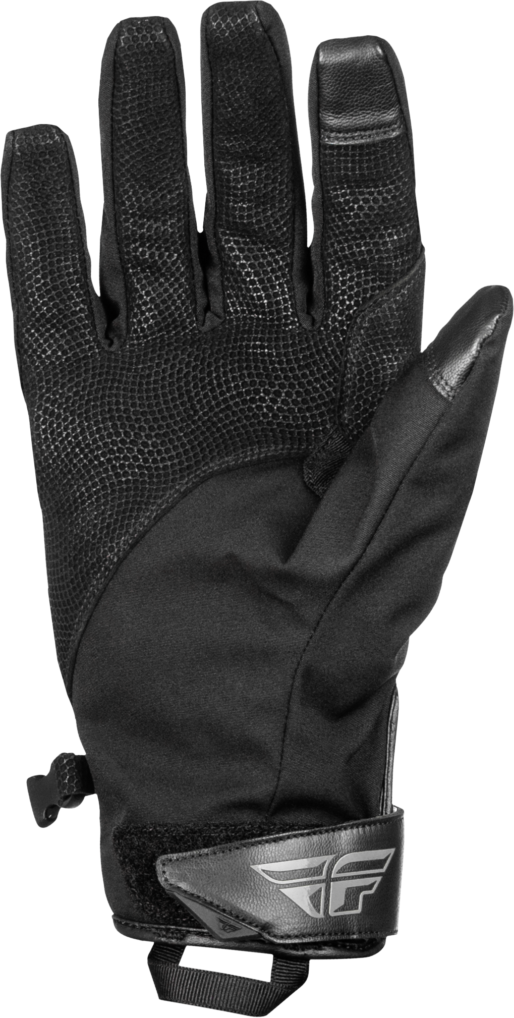 Title Long Gloves Grey/Black Md