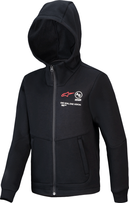Youth Racer Mx Fleece Black Md