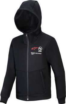 Youth Racer Mx Fleece Black Xl