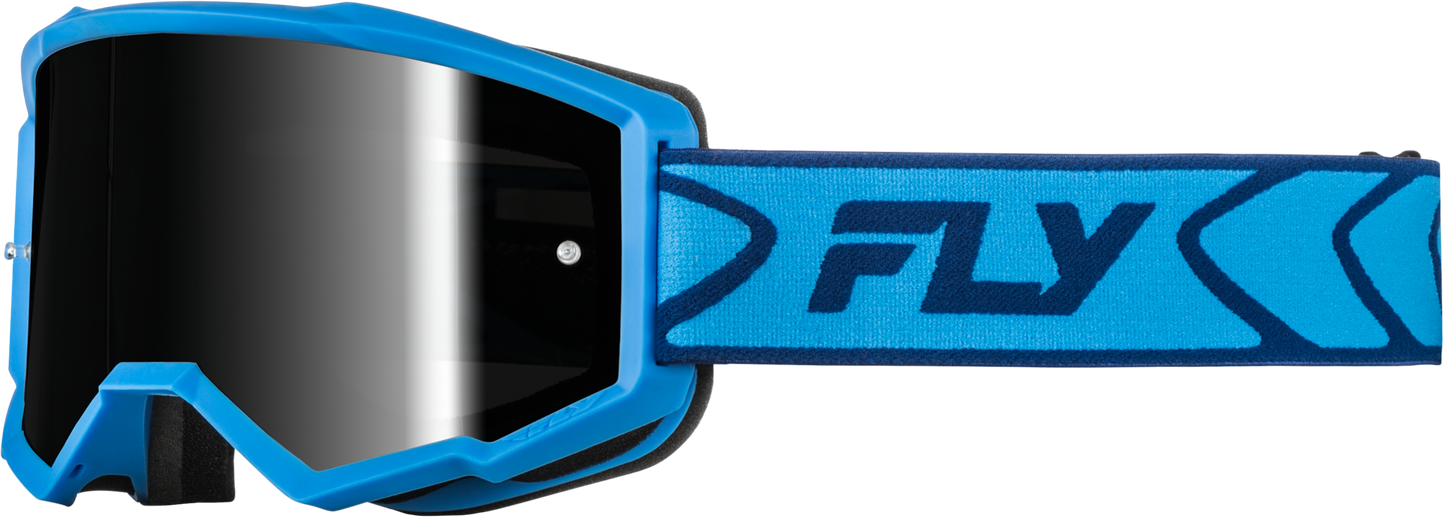 Youth Zone Goggle Blue/Navy W/ Black Mirror/Smoke Lens