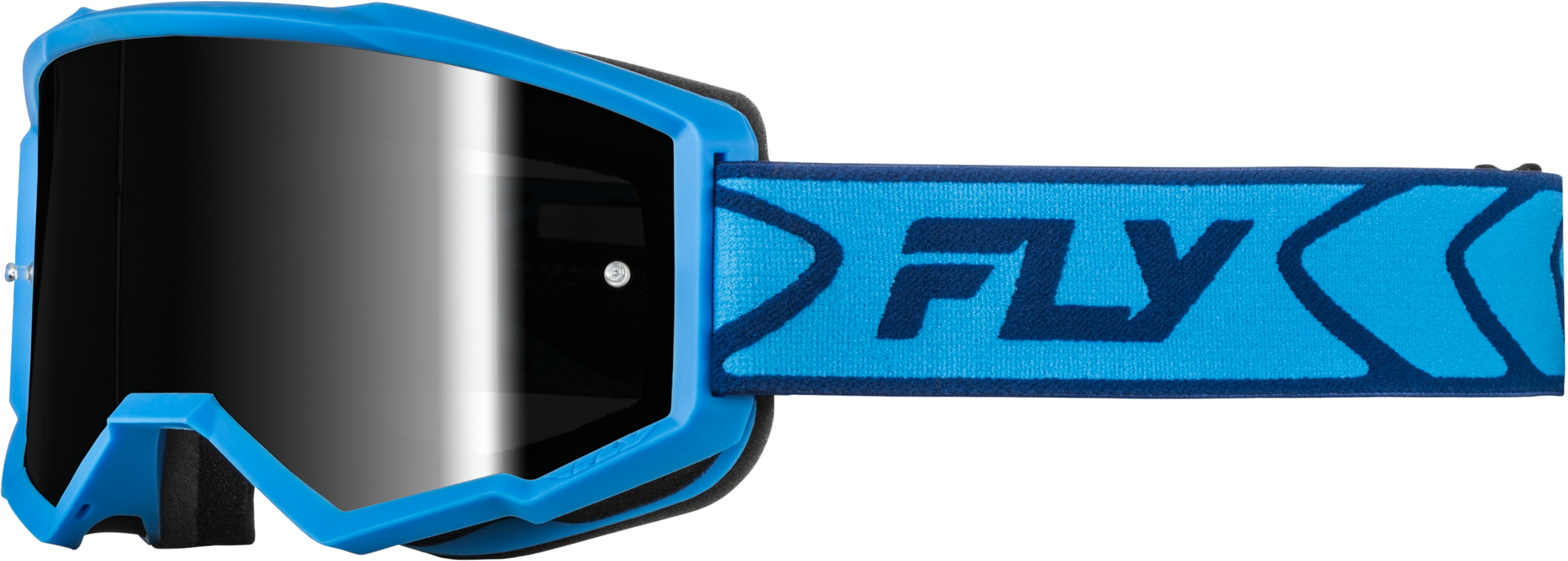 Zone Goggle Blue/Navy W/ Black Mirror/Smoke Lens