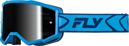 Zone Goggle Blue/Navy W/ Black Mirror/Smoke Lens