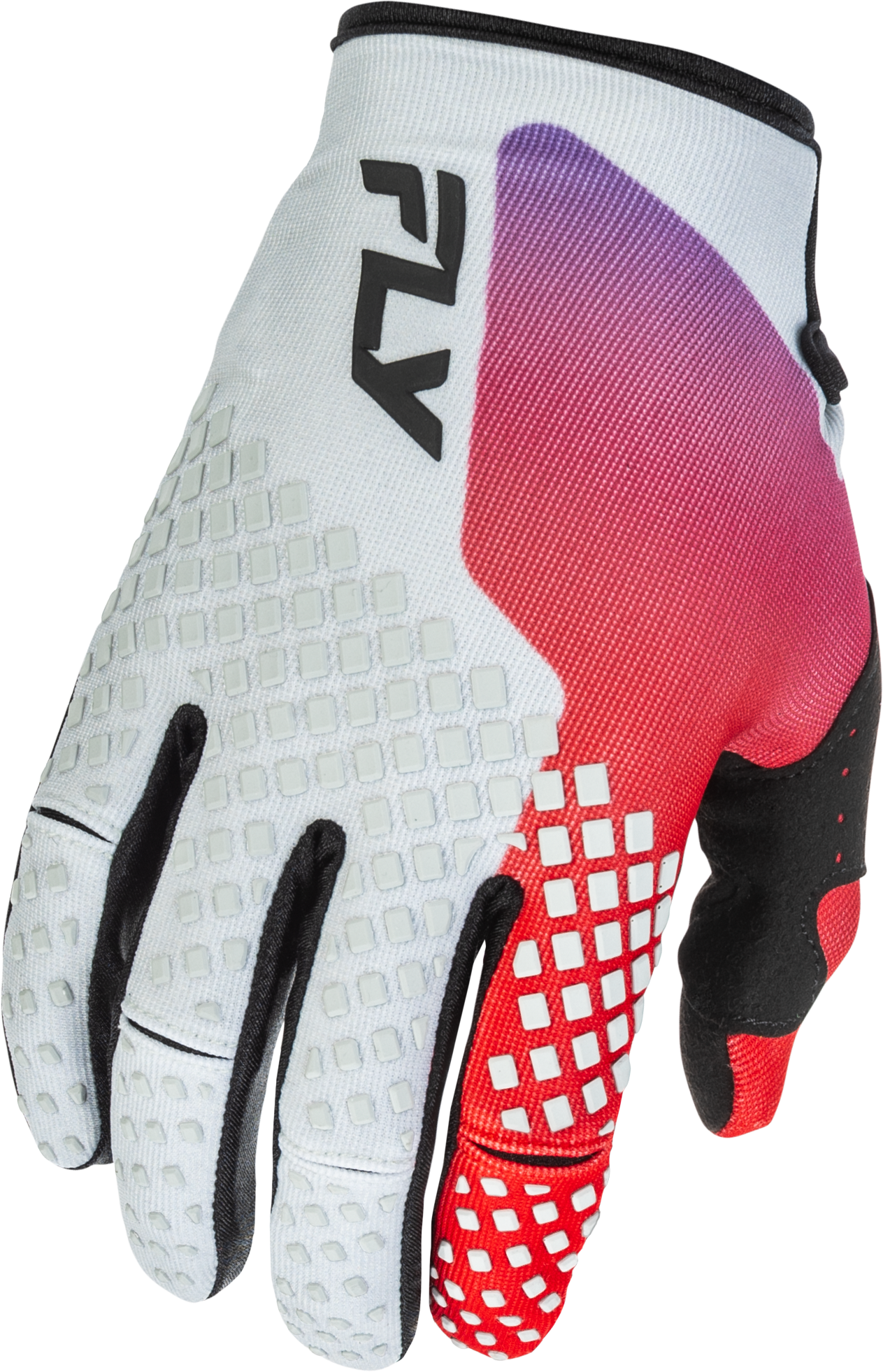 Kinetic Gloves Grey/Red/Purple/Black Sm