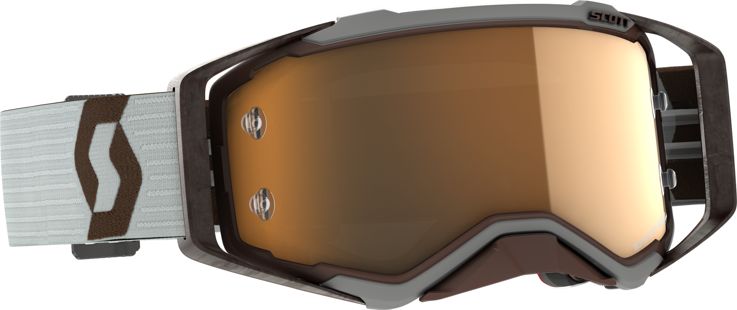 Prospect Amplifier Goggle Grey/Brown Gold Chrome Works