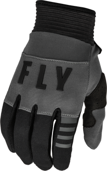 Youth F 16 Gloves Dark Grey/Black Ys