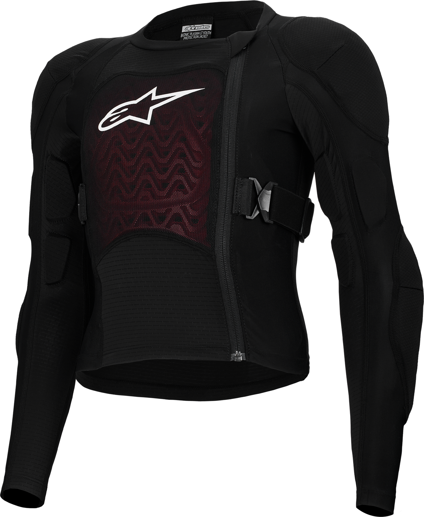 Bionic Plasma Lt Yth Protc Jkt Black/White Xl