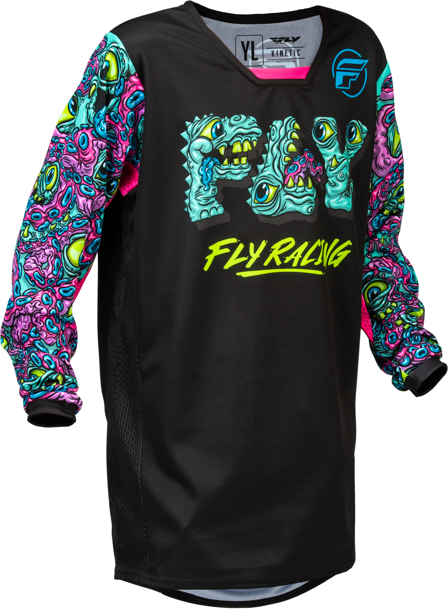 Youth Kinetic Mutant Jersey Black/Multi Yxl