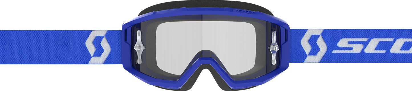 Primal Goggle Blue/Whtie Clear Works